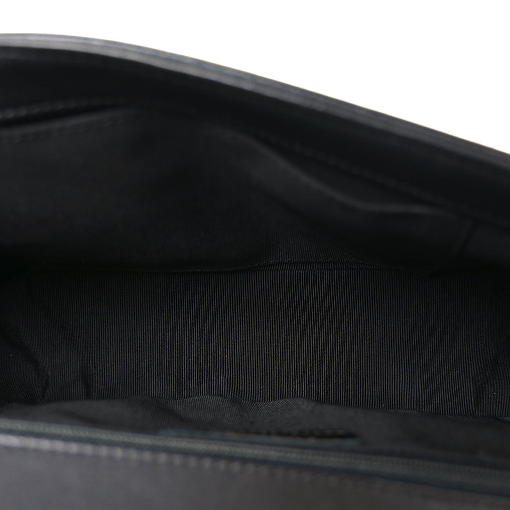 Lambskin Quilted New Medium Boy Flap Black