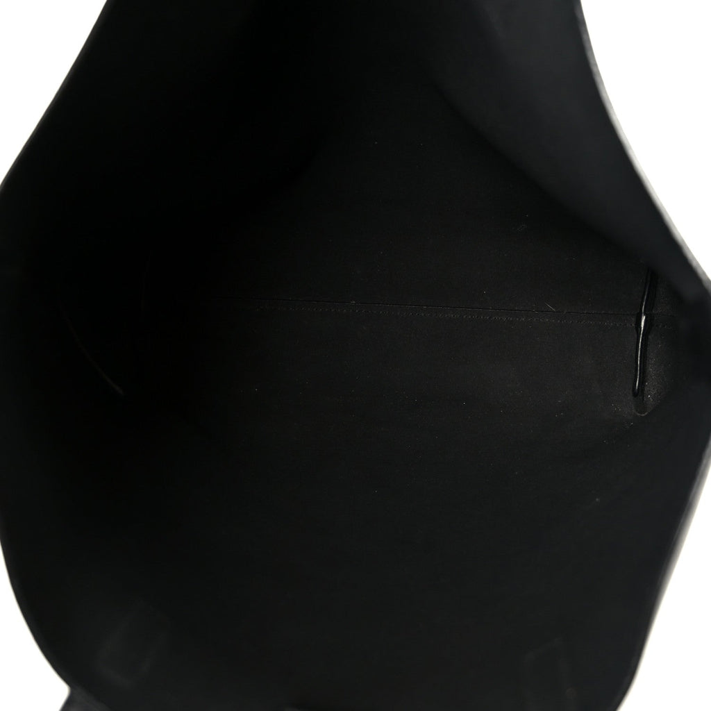 Calfskin Toy Shopping Tote Black