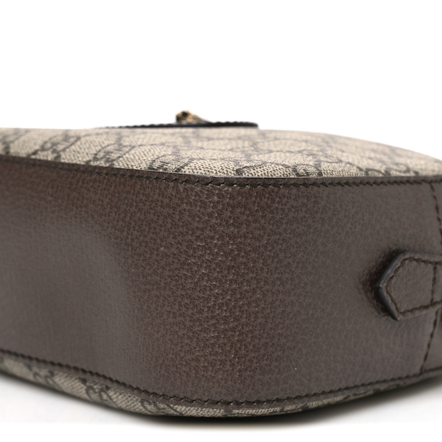 GG Supreme Monogram Web Neo Vintage Shoulder Bag Beige New Acero Crop