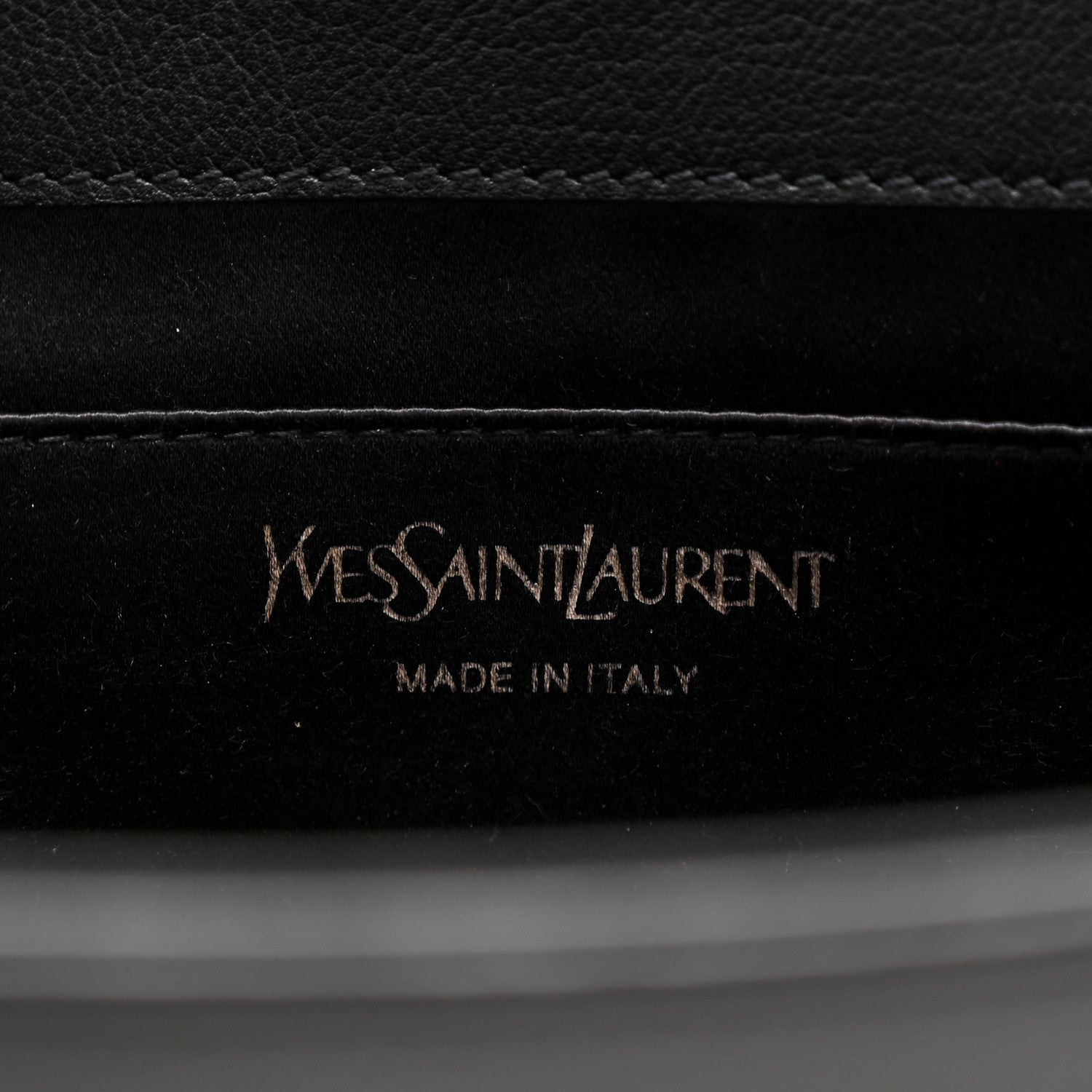 Calfskin Monogram Large Belle De Jour Clutch Black