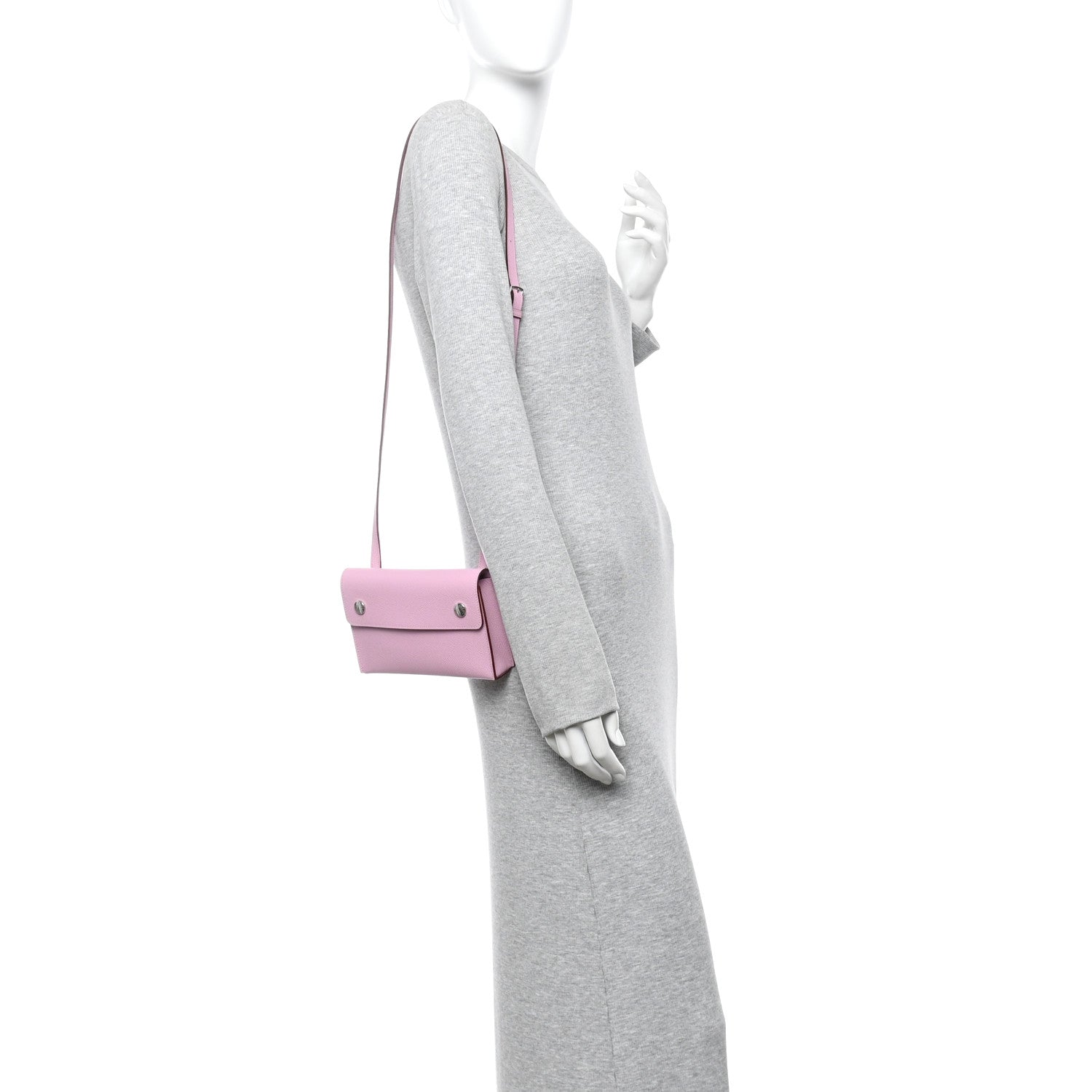 Epsom Hermesnap Wallet Mauve Sylvestre