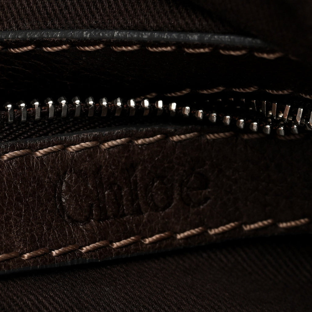 Calfskin Paddington Hobo Brown