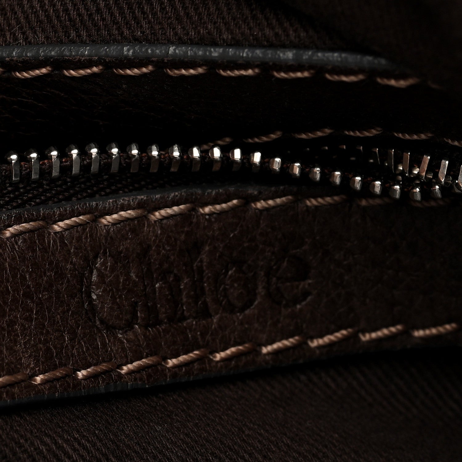 Calfskin Paddington Hobo Brown