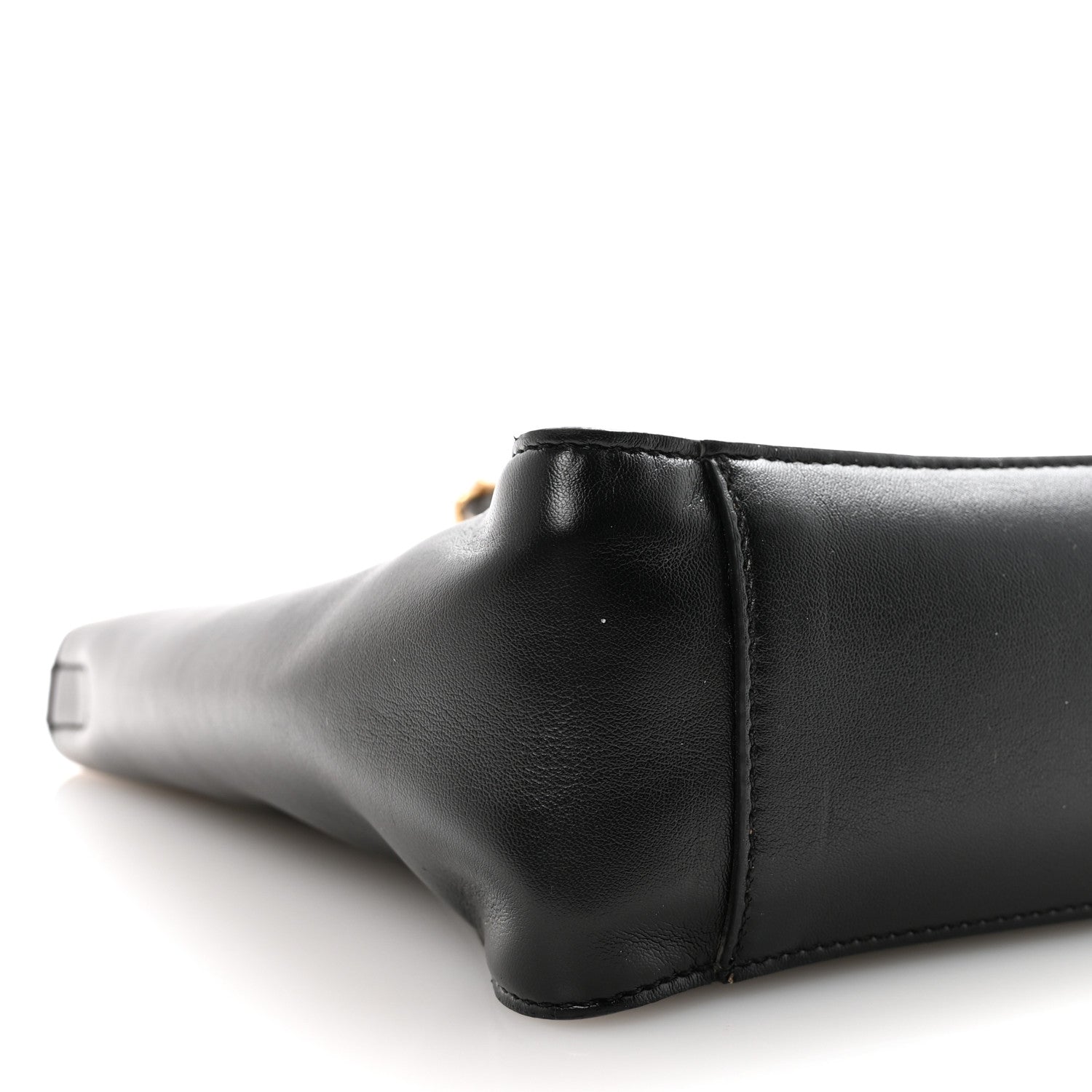 Eco Alter Nappa Perforated Logo Mini Crossbody Black