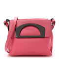 Grained Calfskin Passage Messenger Pink