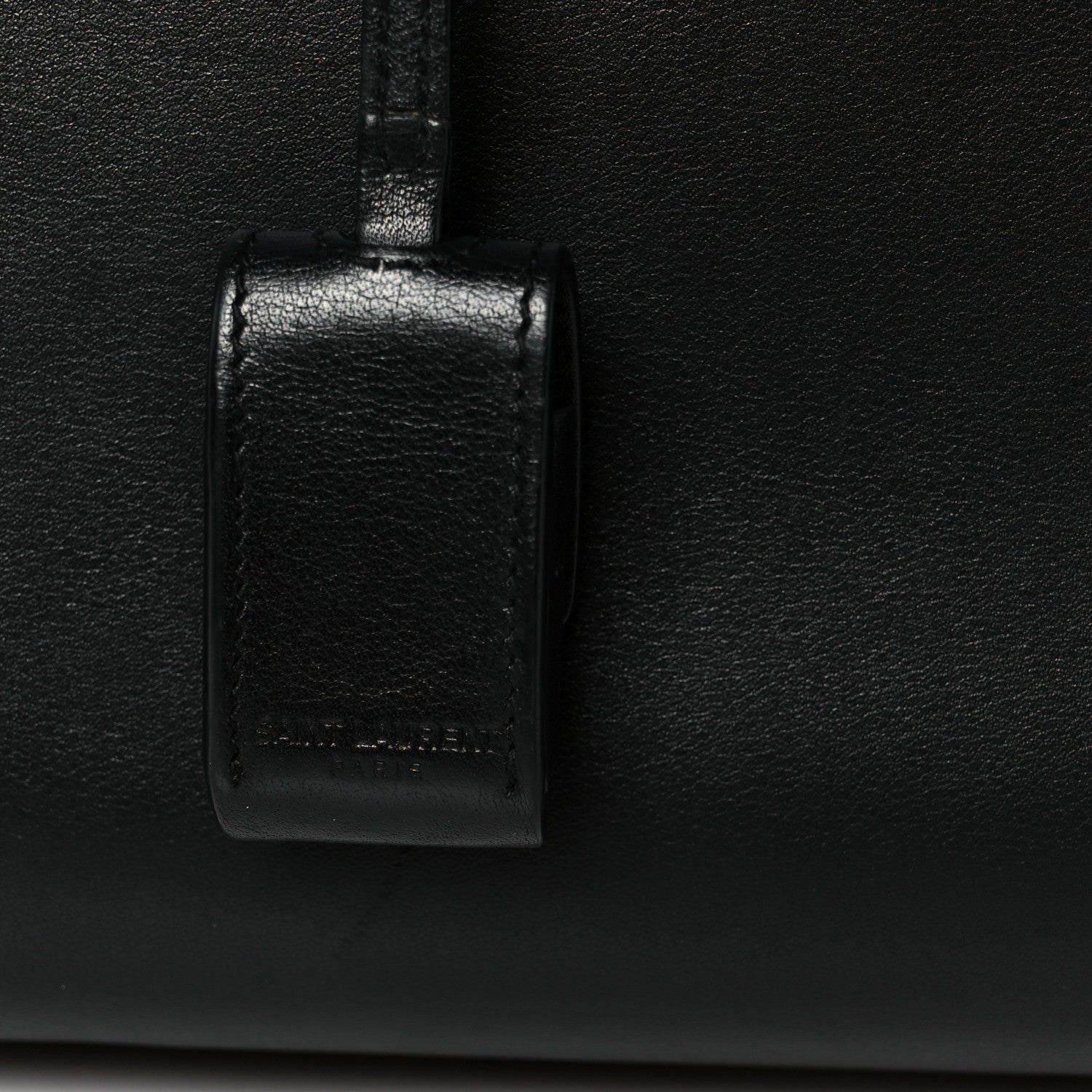 Calfskin Small Sac De Jour Black