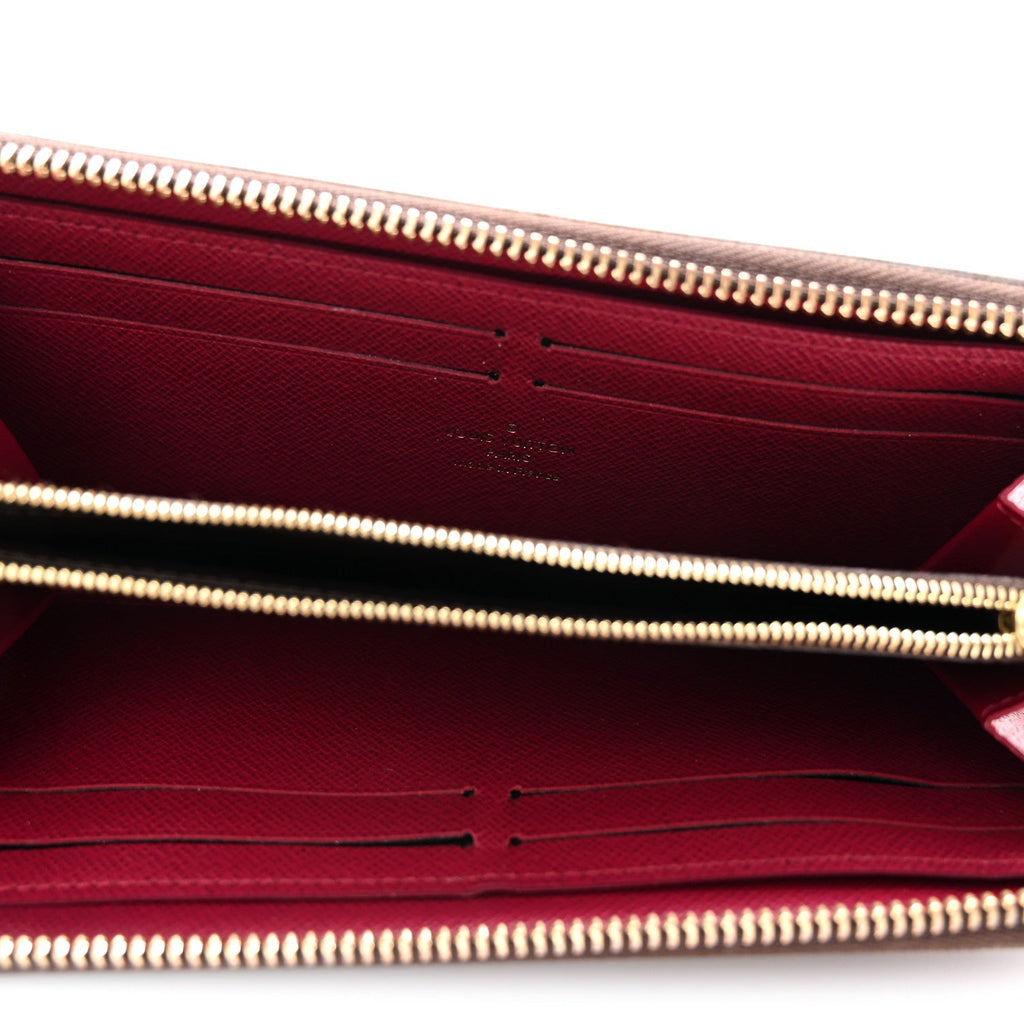 Monogram Clemence Wallet Fuchsia