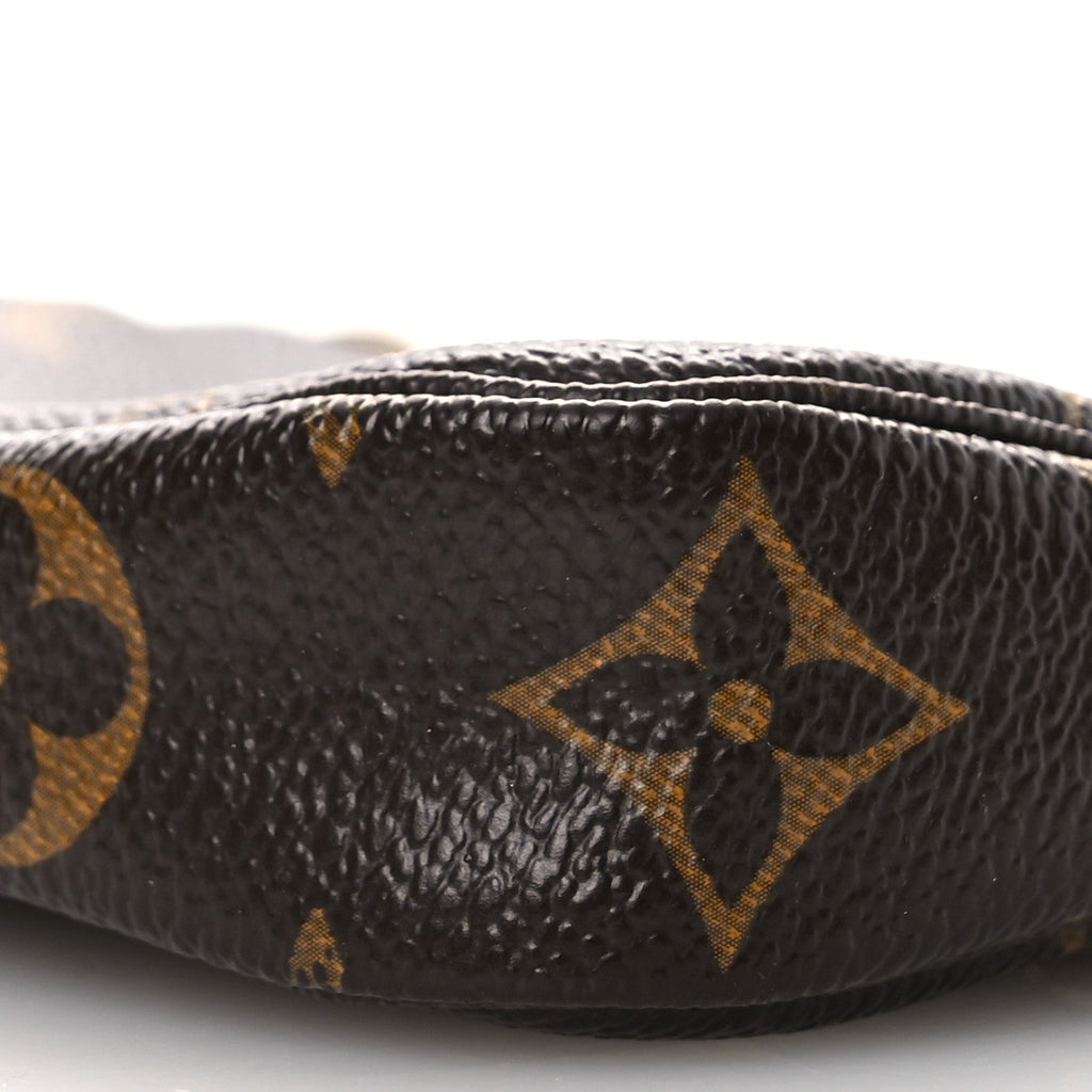 Monogram Complice Trunks and Bags Mini Pochette Accessories Beige