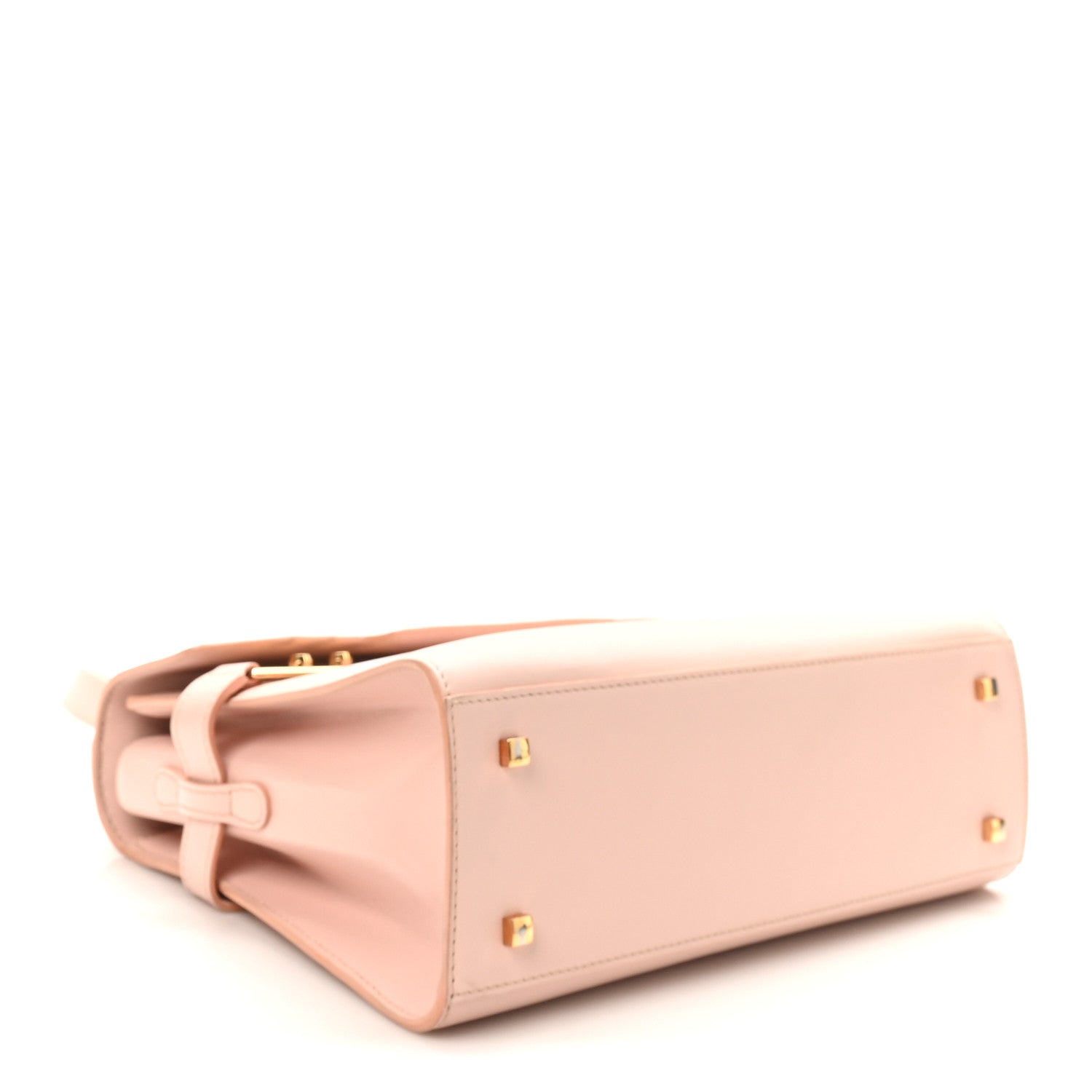 Calfskin MM Tempete Satchel Light Pink