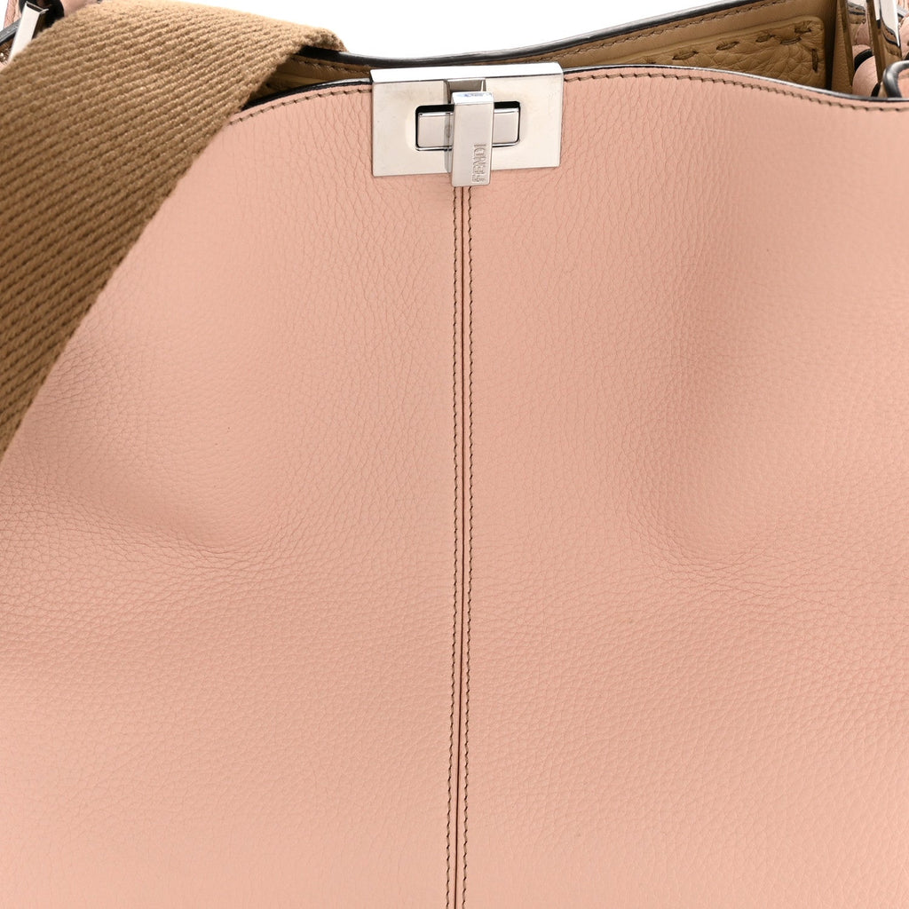 Cuoio Romano Selleria Bi-Color Medium Peekaboo X-Lite Panna Camelia
