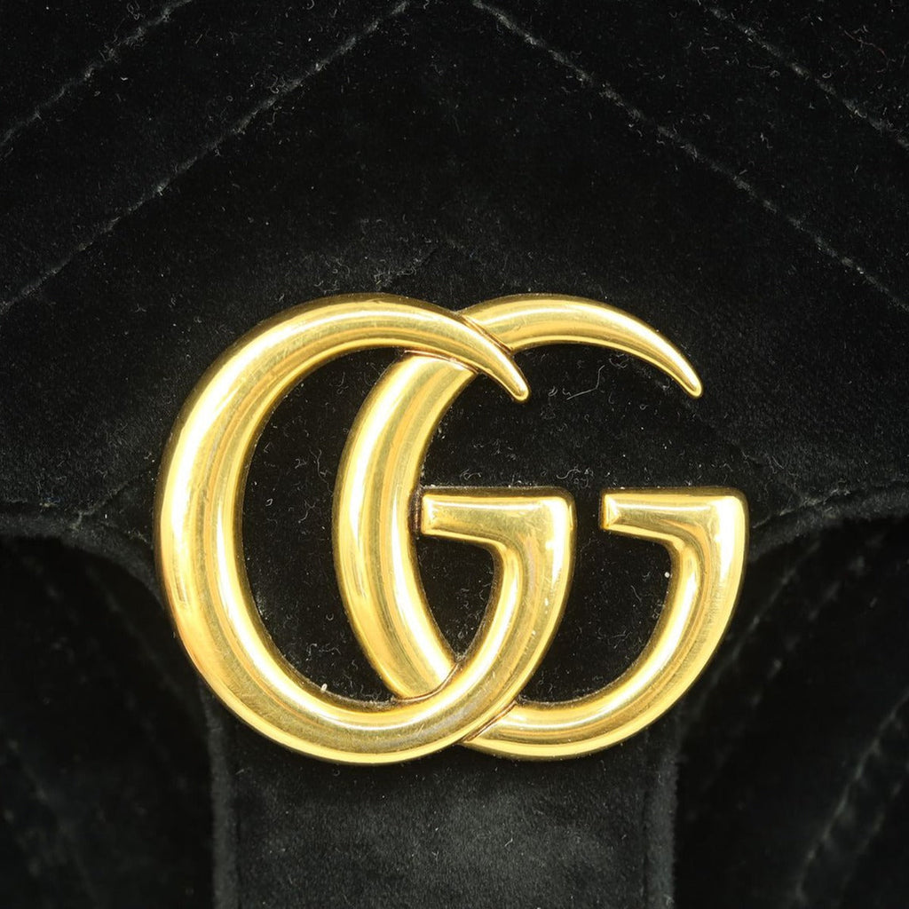 Gucci GG Marmont Velvet Mini Shoulder Bag