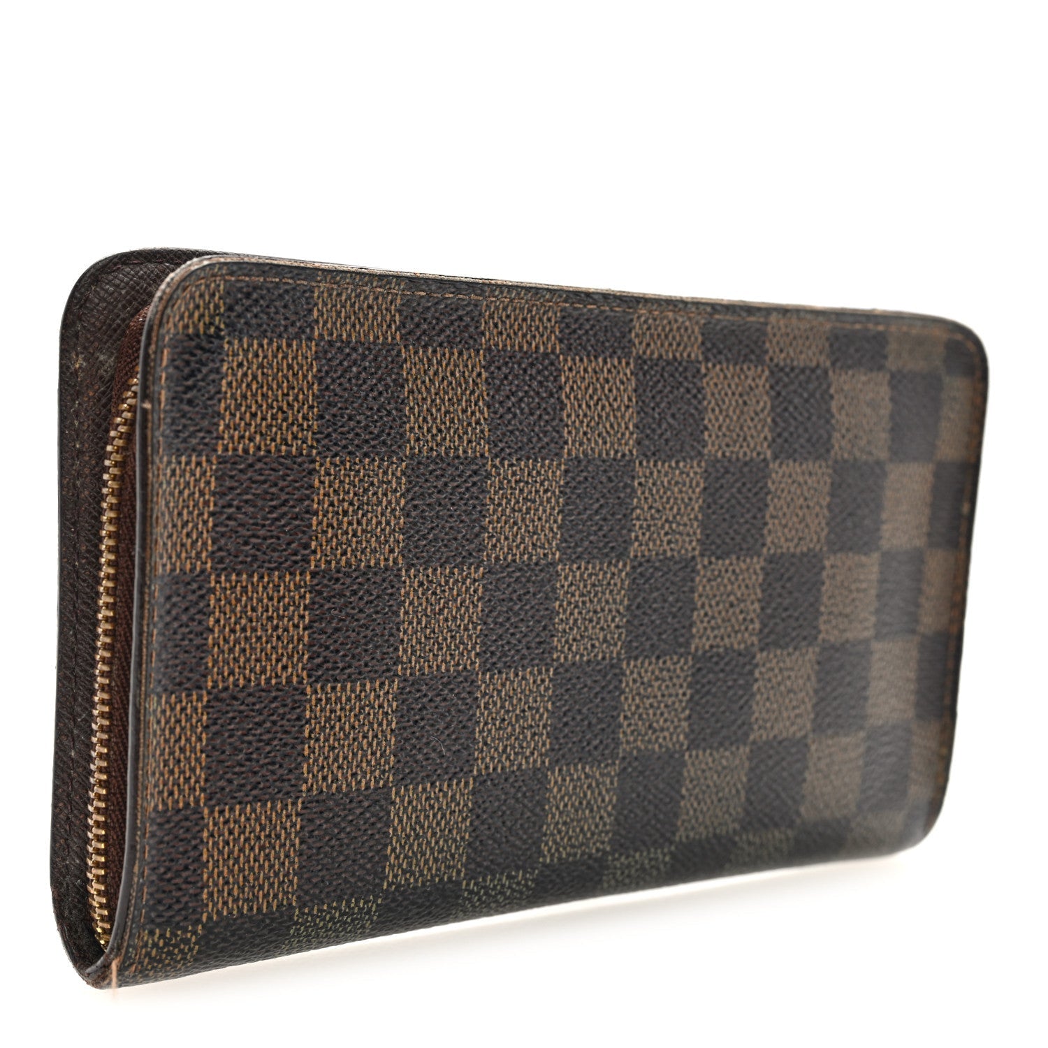 Damier Ebene Porte-Monnaie Zippe Zippy Wallet