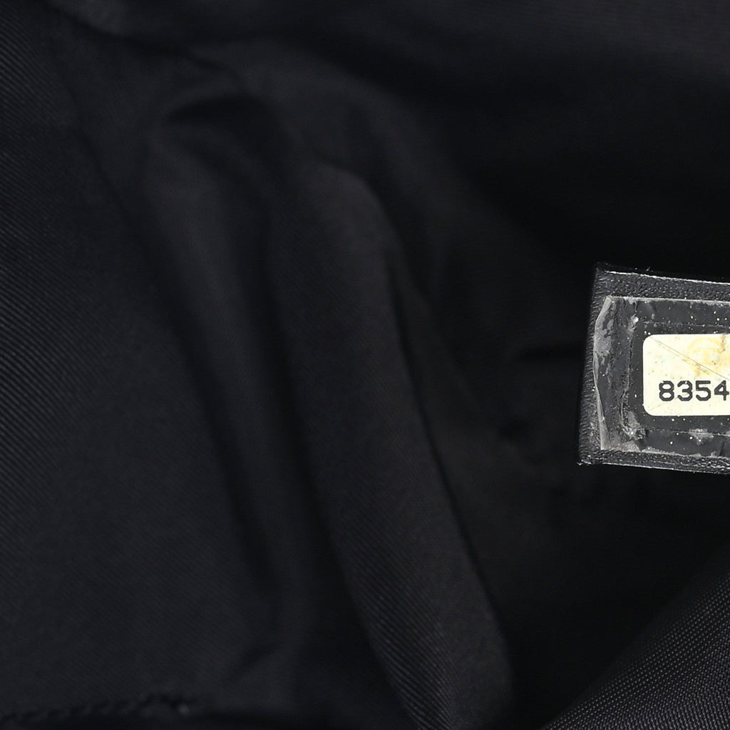 Nylon Medium Travel Tote Black