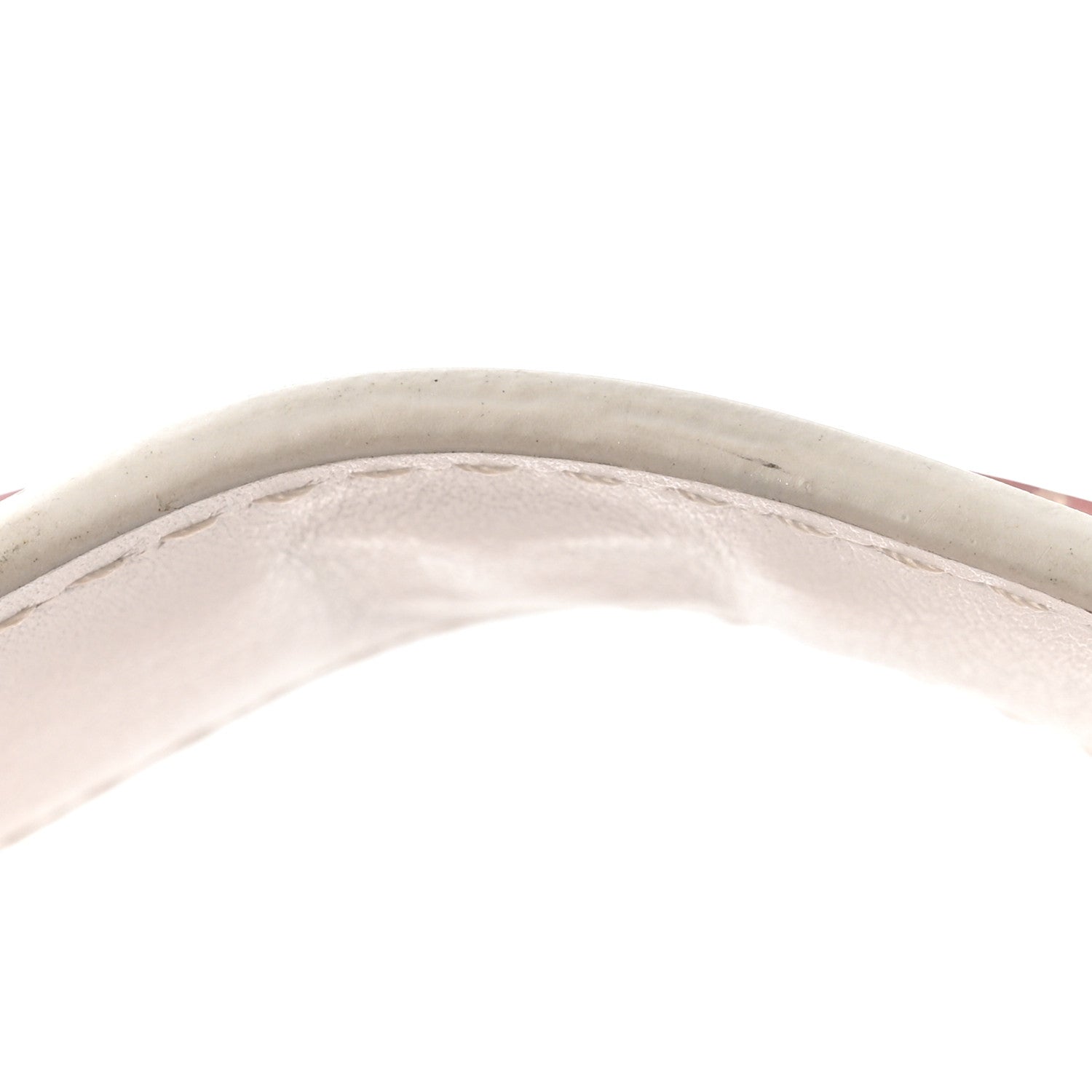 Calfskin PVC Epi Plage Soft Trunk Optic White