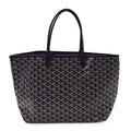 Goyardine Saint Louis Claire Voie PM Black Violet