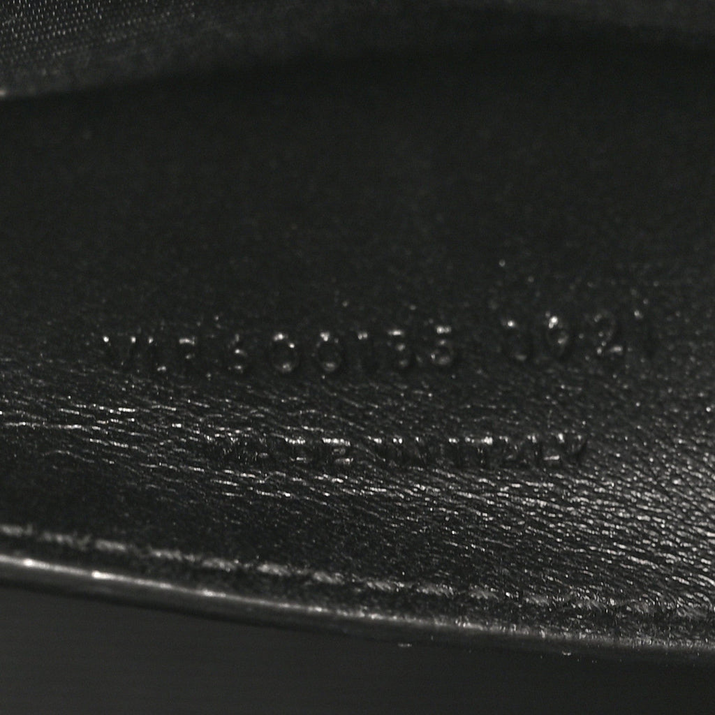 Grain De Poudre Textured Mixed Matelasse Triquilt Medium Monogram Monochrome Satchel Black