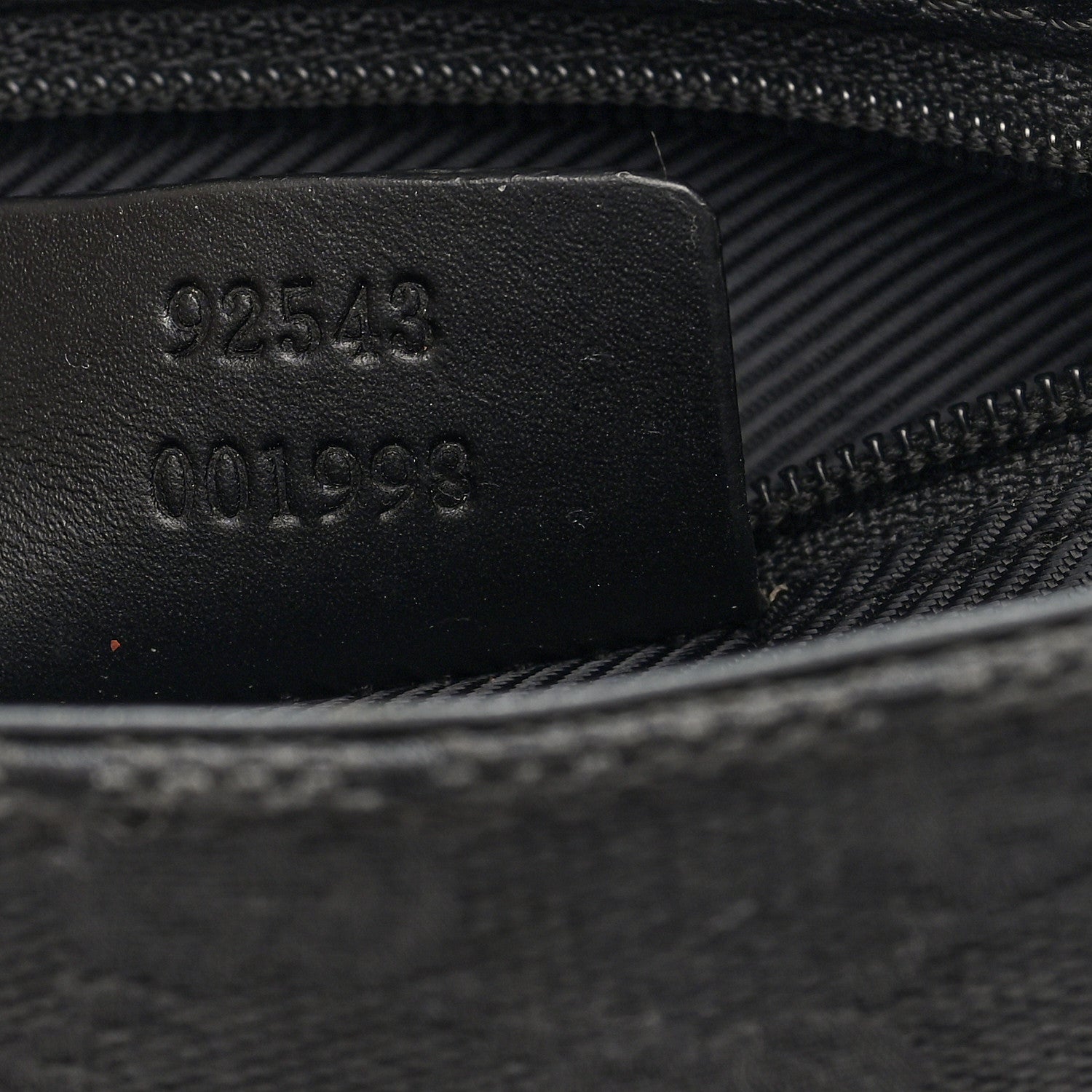 GG Monogram Web Flight Belt Bag Black