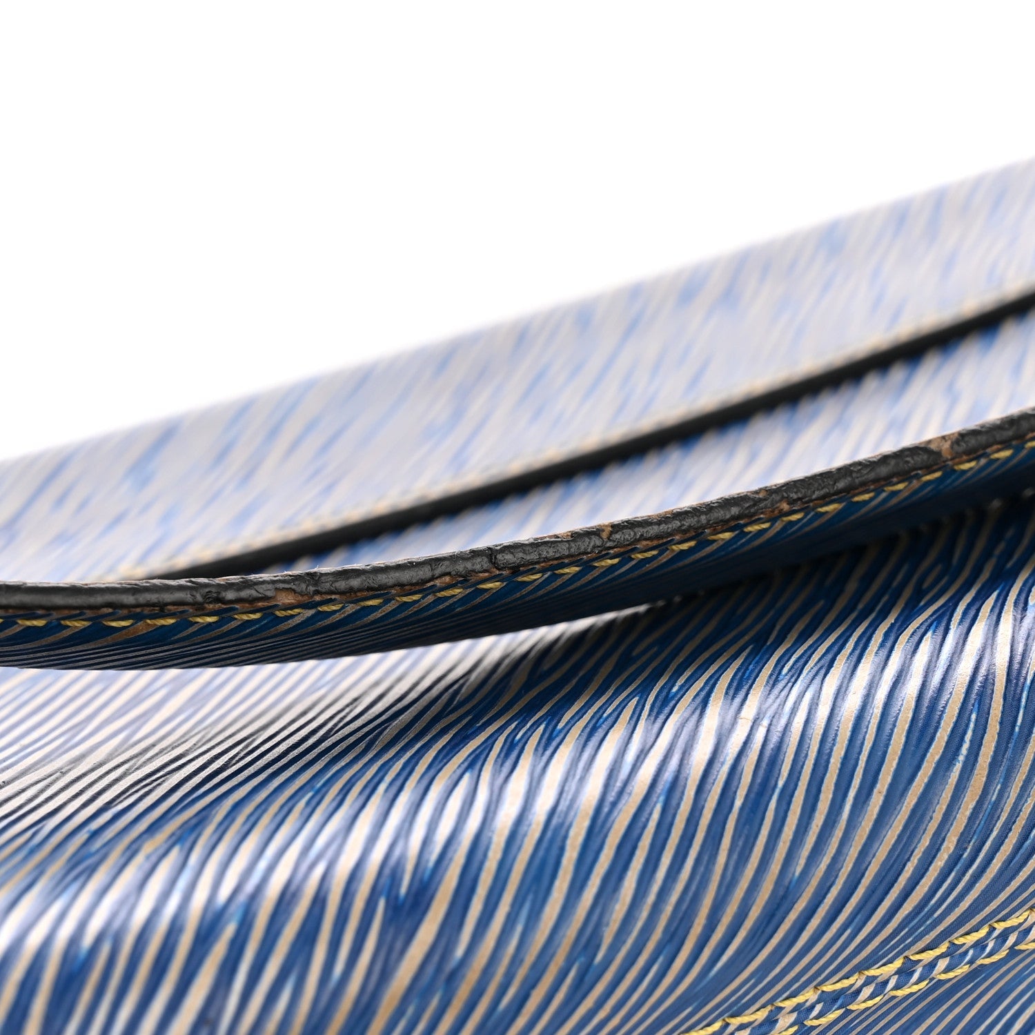 Epi Twist Shoulder Bag MM Denim Light
