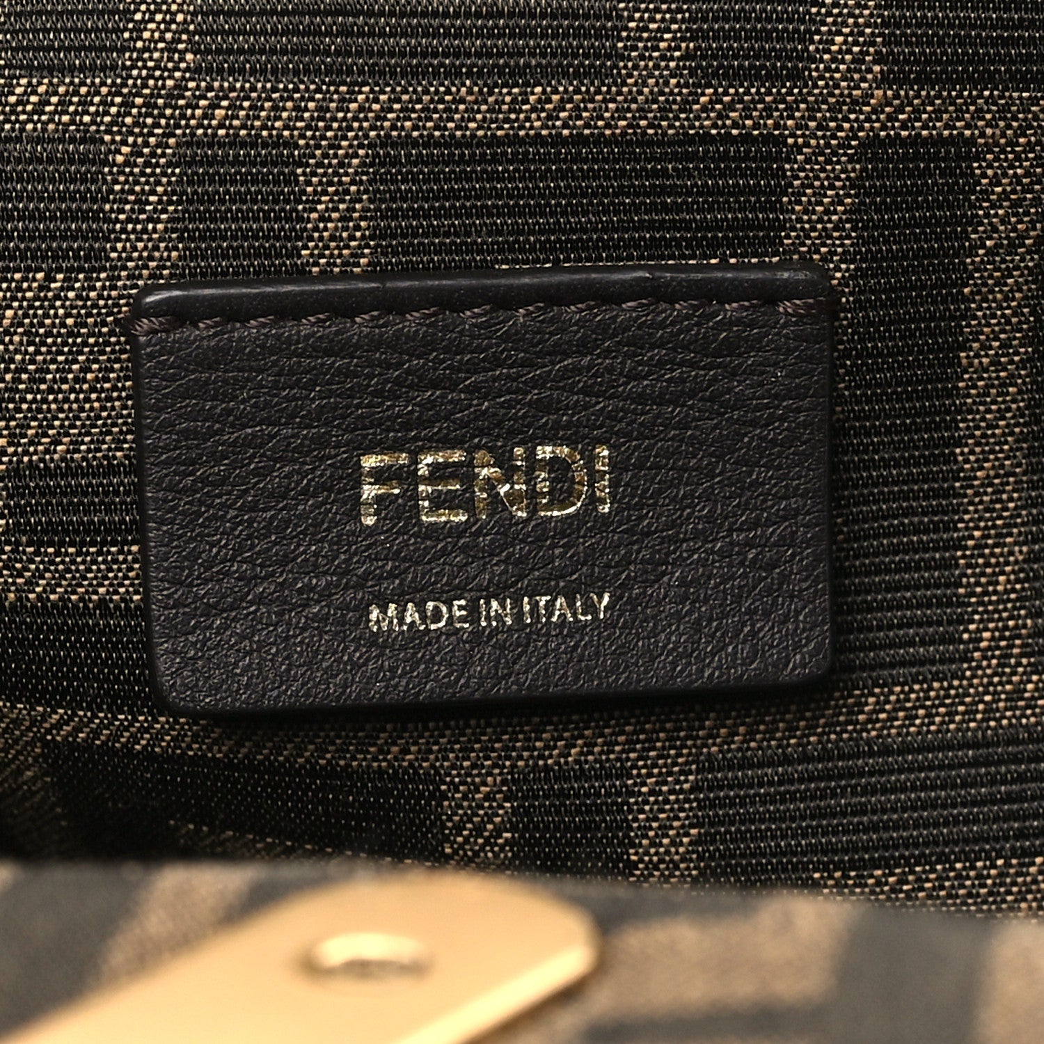 Shiny Nappa Small Fendi First Tulipano