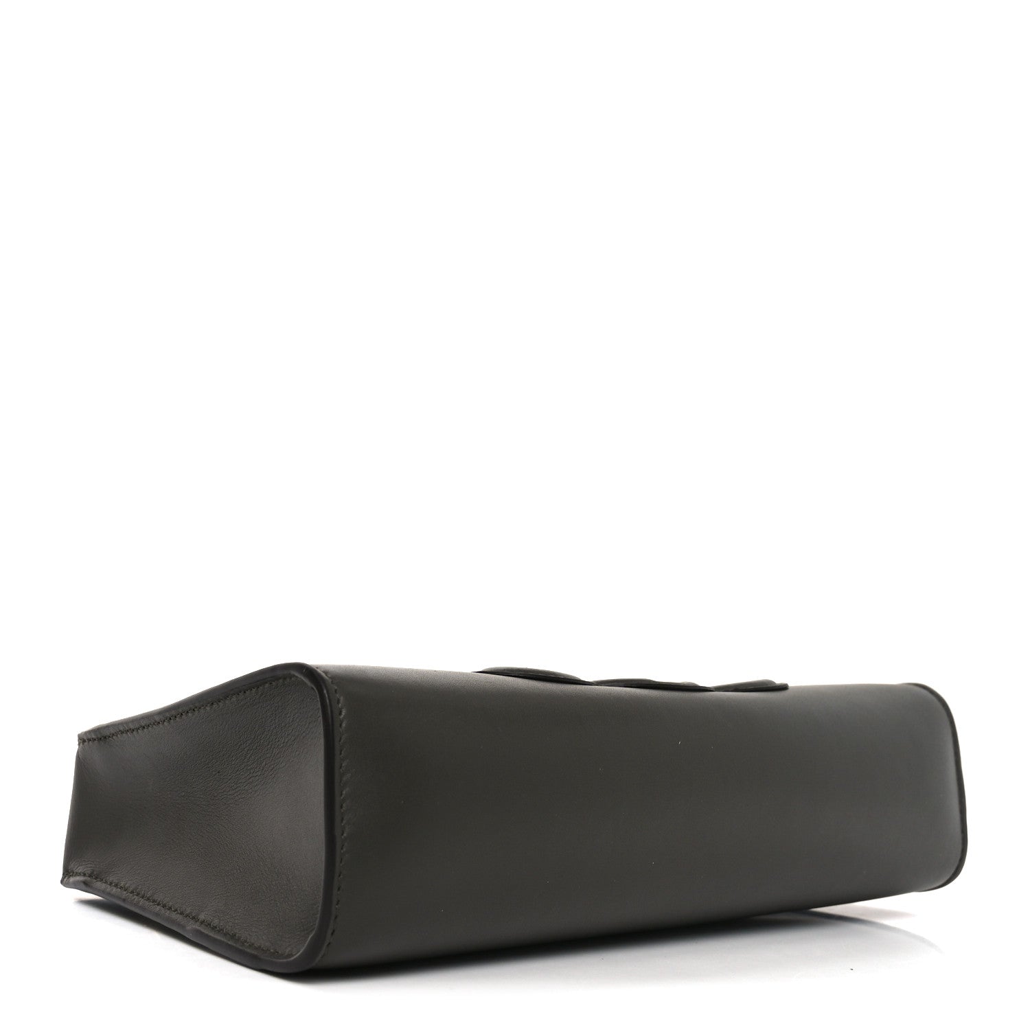 Smooth Calfskin Cuir Triomphe Shoulder Bag Dark Army