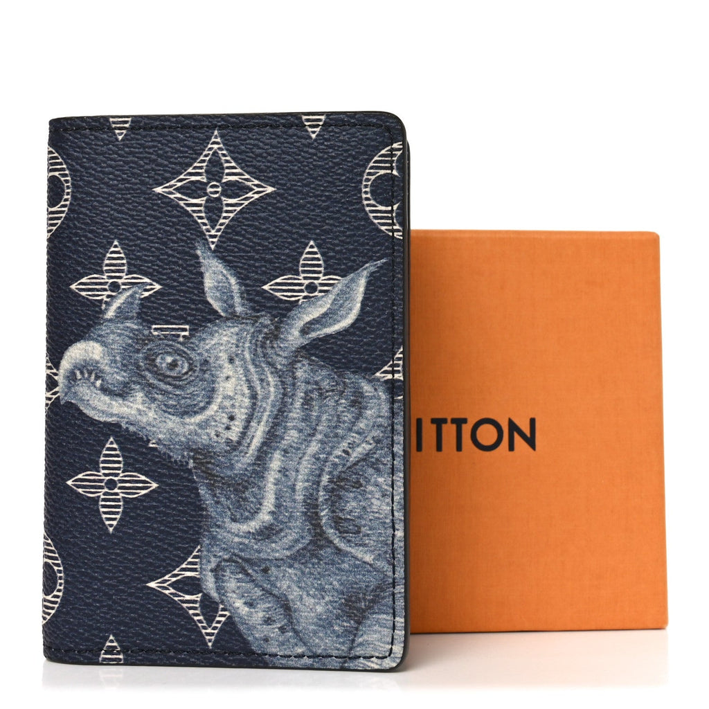 Savane Monogram Chapman Rhinoceros Pocket Organizer Encre
