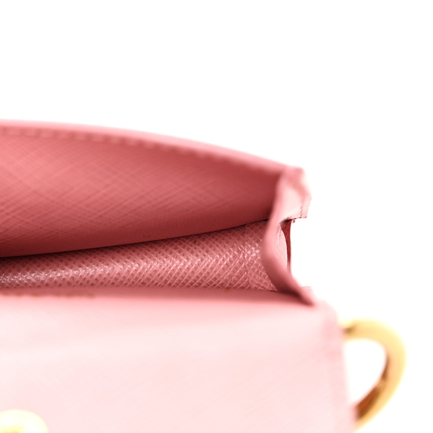 Saffiano Key Ring  Holder Wallet Petalo
