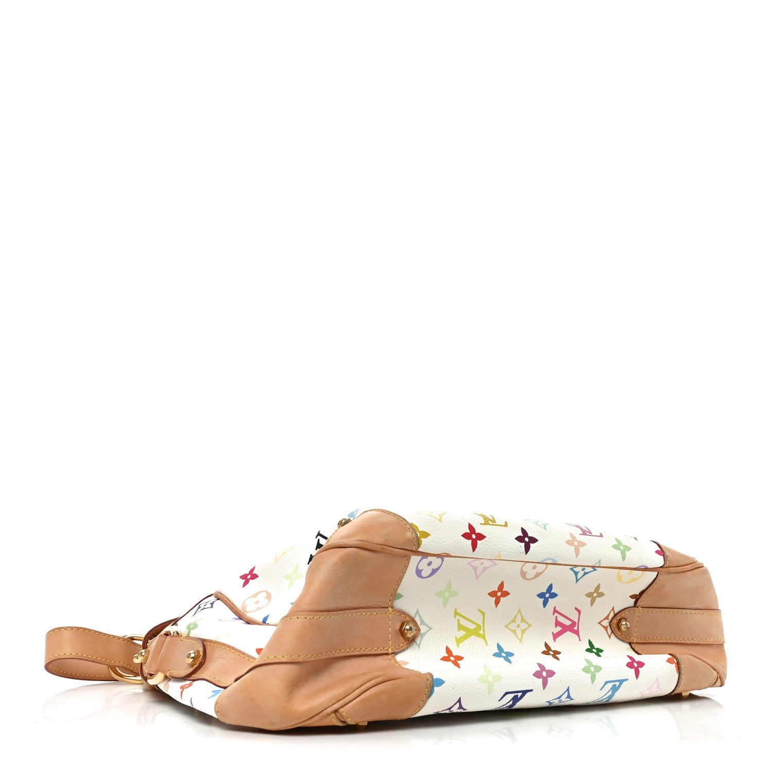 Monogram Multicolor Greta White