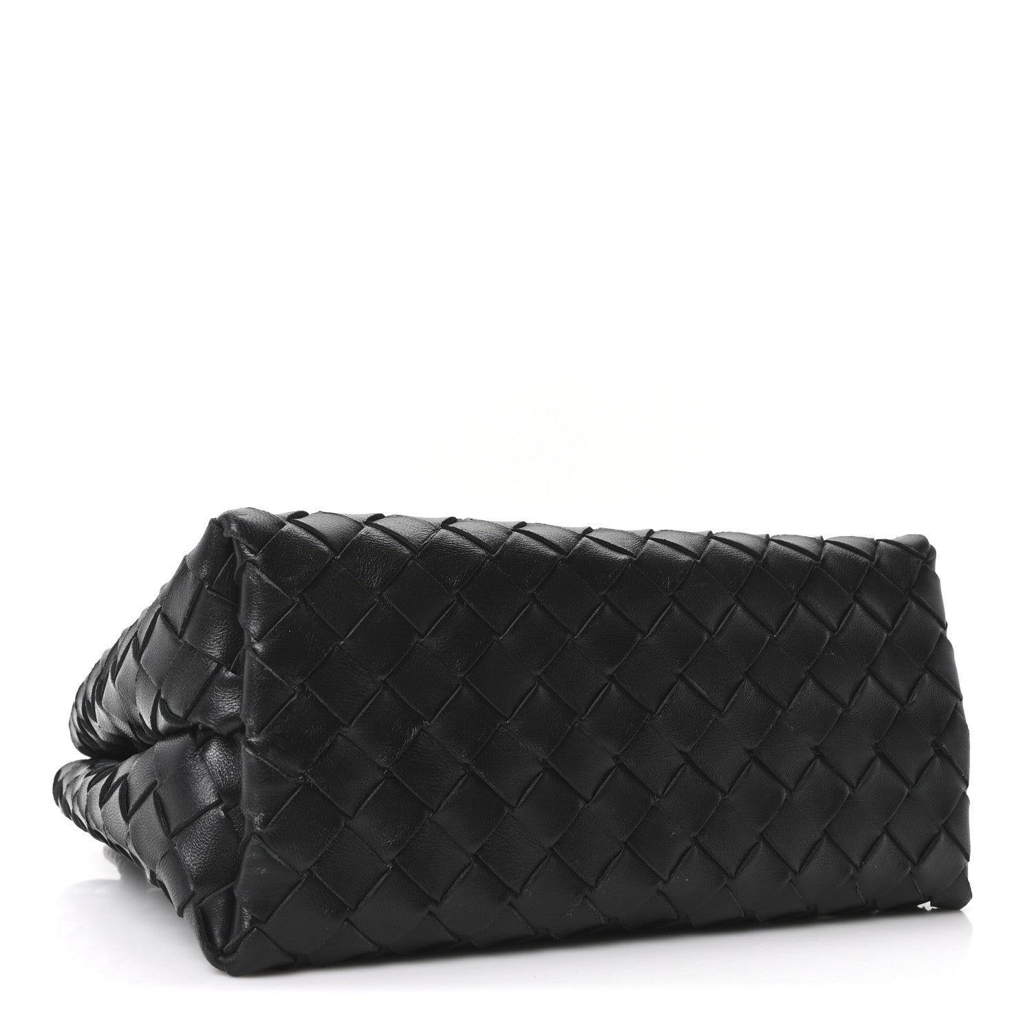 Nappa Intrecciato Small Andiamo Shoulder Bag Black