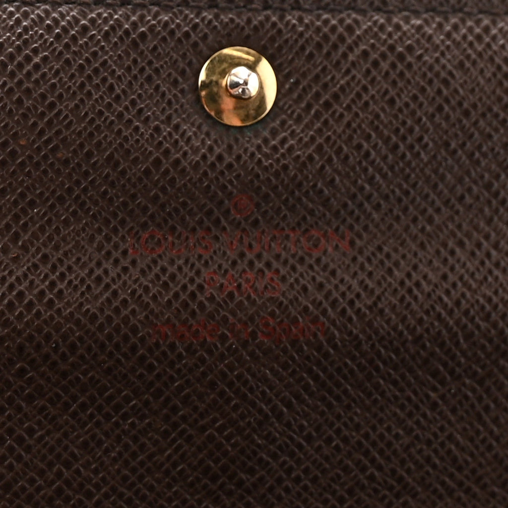 Damier Ebene Sarah Wallet