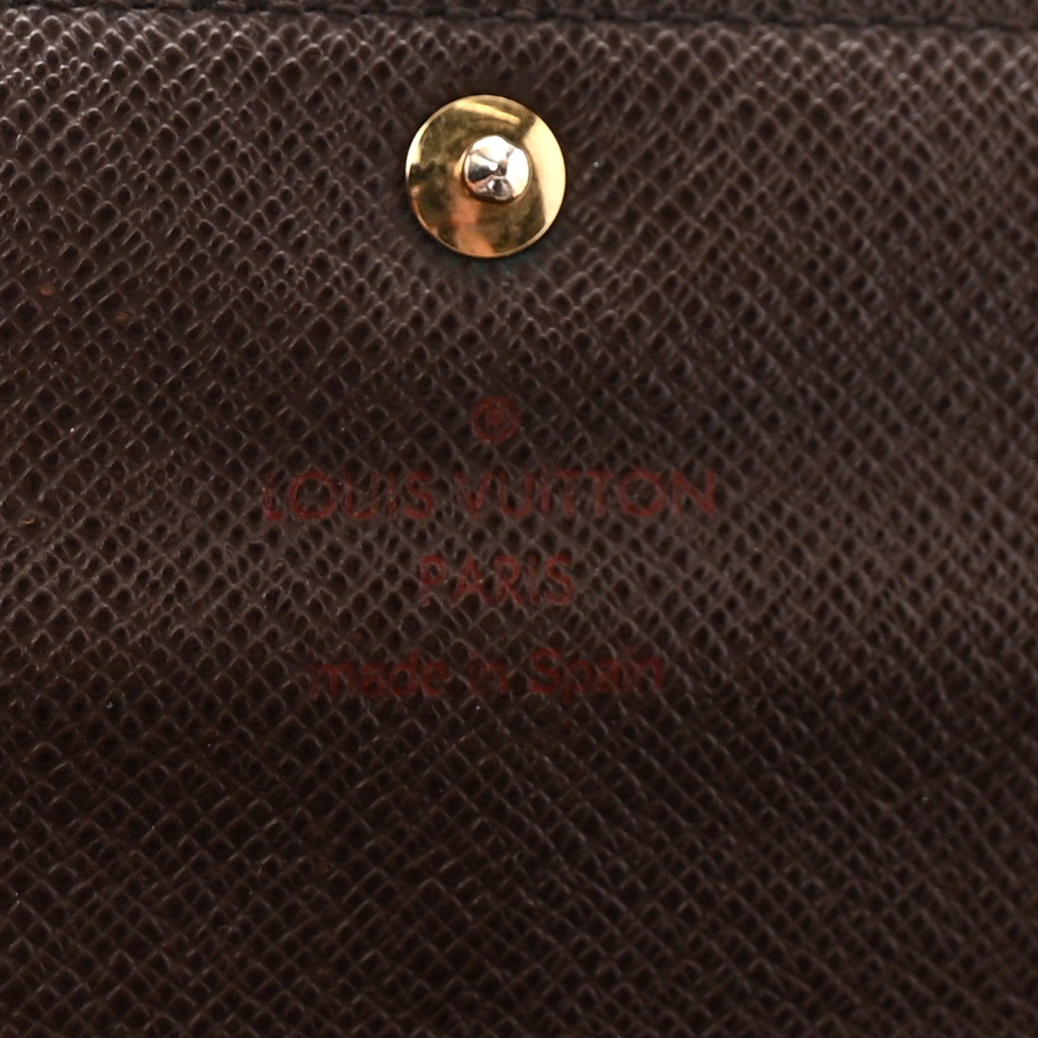 Damier Ebene Sarah Wallet