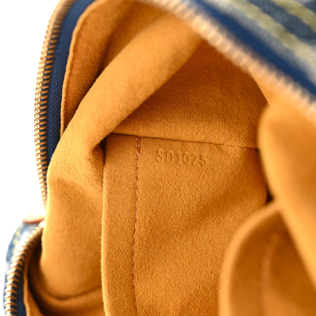 Monogram Denim Baggy PM Blue