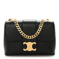 Supple Calfskin Mini Victoire Bag Black