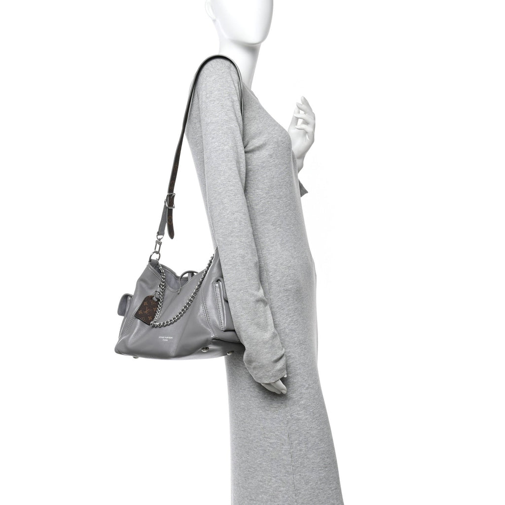 Lambskin CarryAll Cargo Vibe PM Trianon Gray