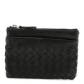 Nappa Intrecciato Key Holder Black