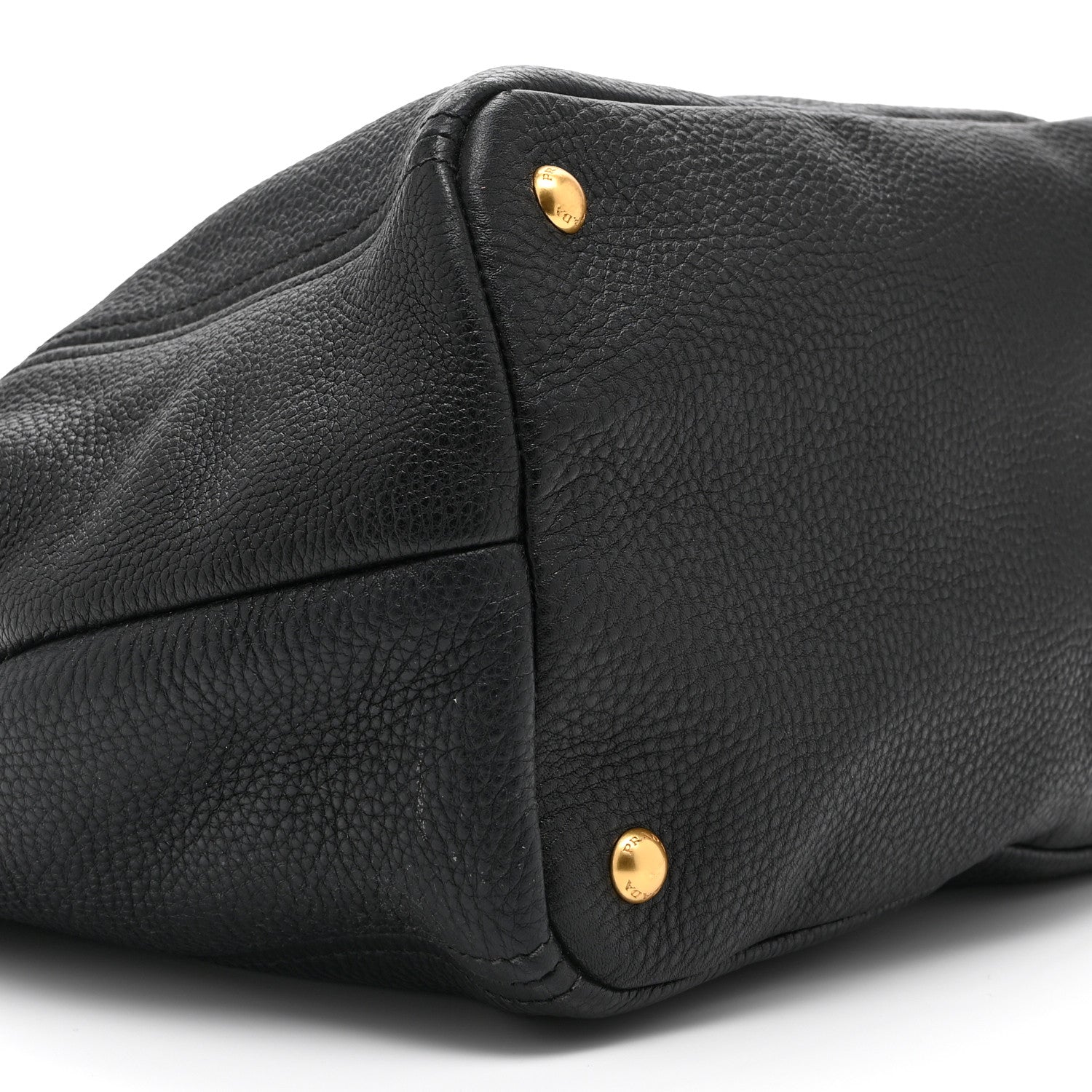 Vitello Daino Tote Black