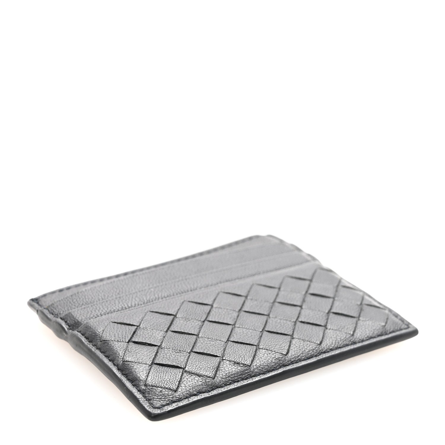 Nappa Intrecciato  Holder Black