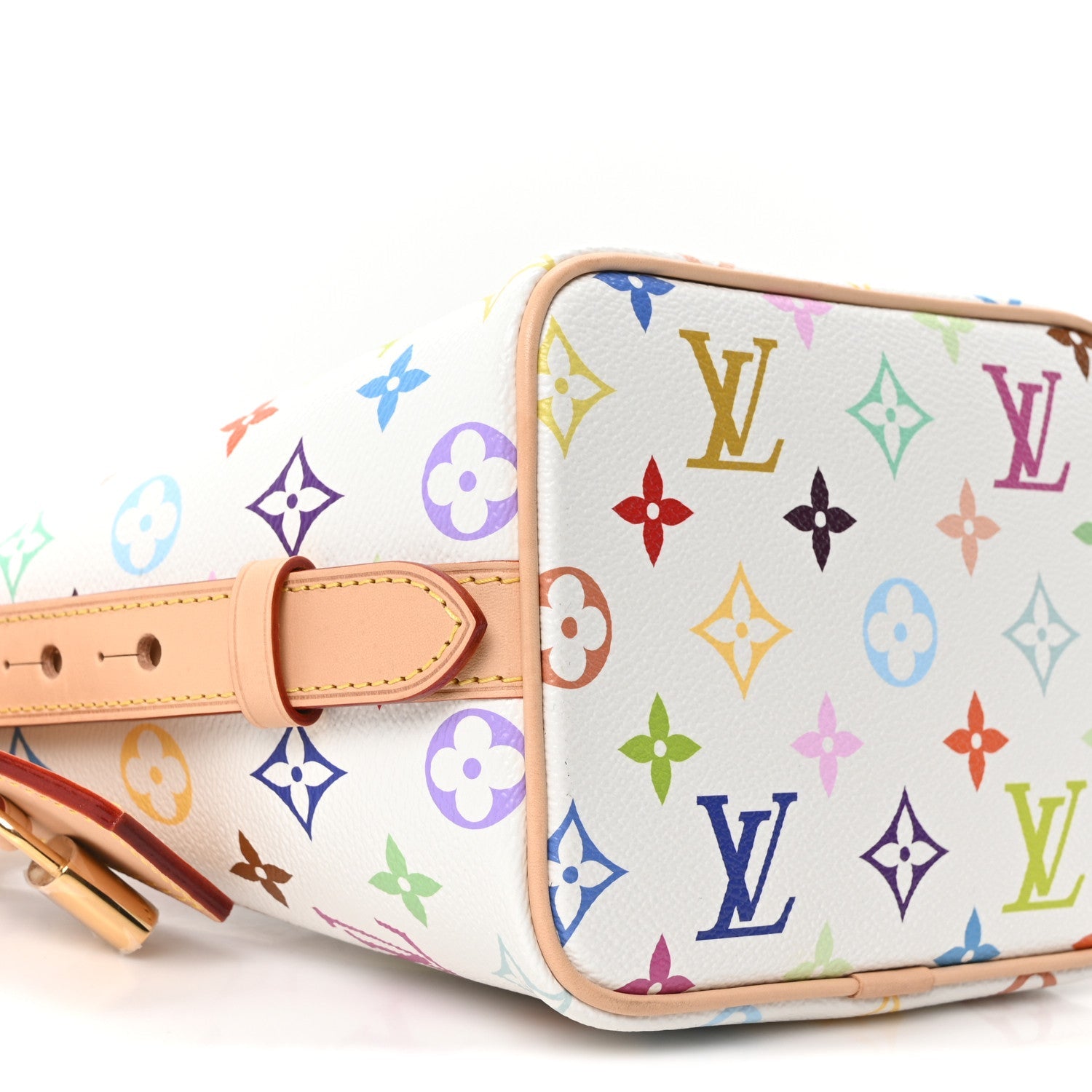 LV X TM Monogram Multicolor All In BB White