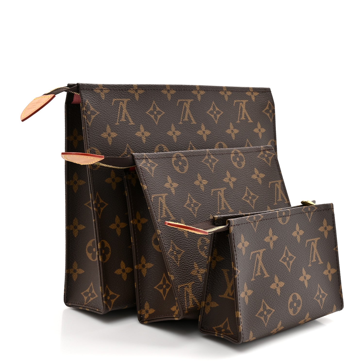 Monogram Trio Toilet Pouch Set