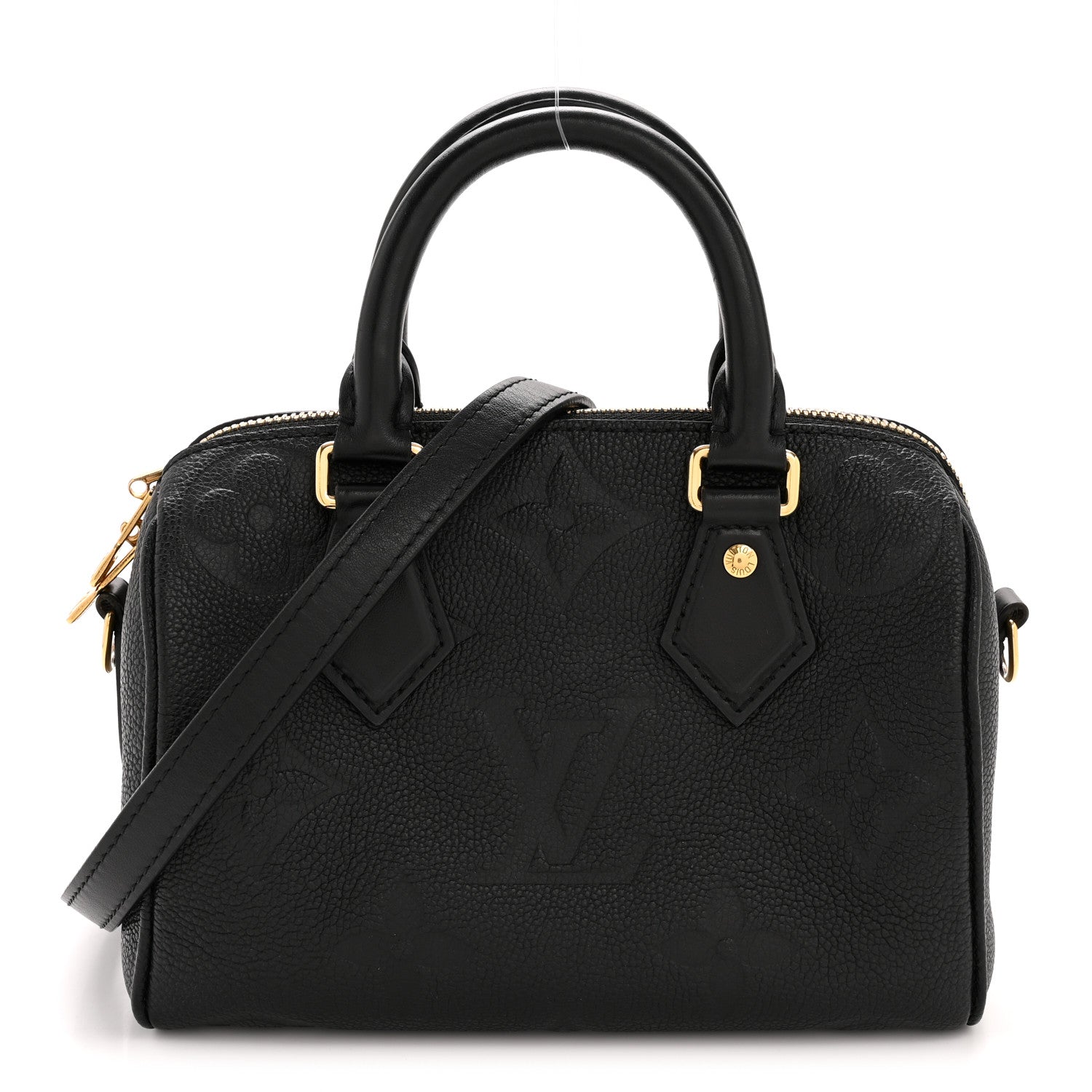 Empreinte Monogram Giant Speedy Bandouliere 20 Black
