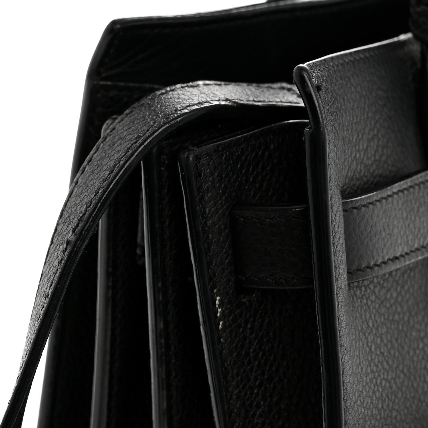 Calfskin Nano Sac De Jour Black