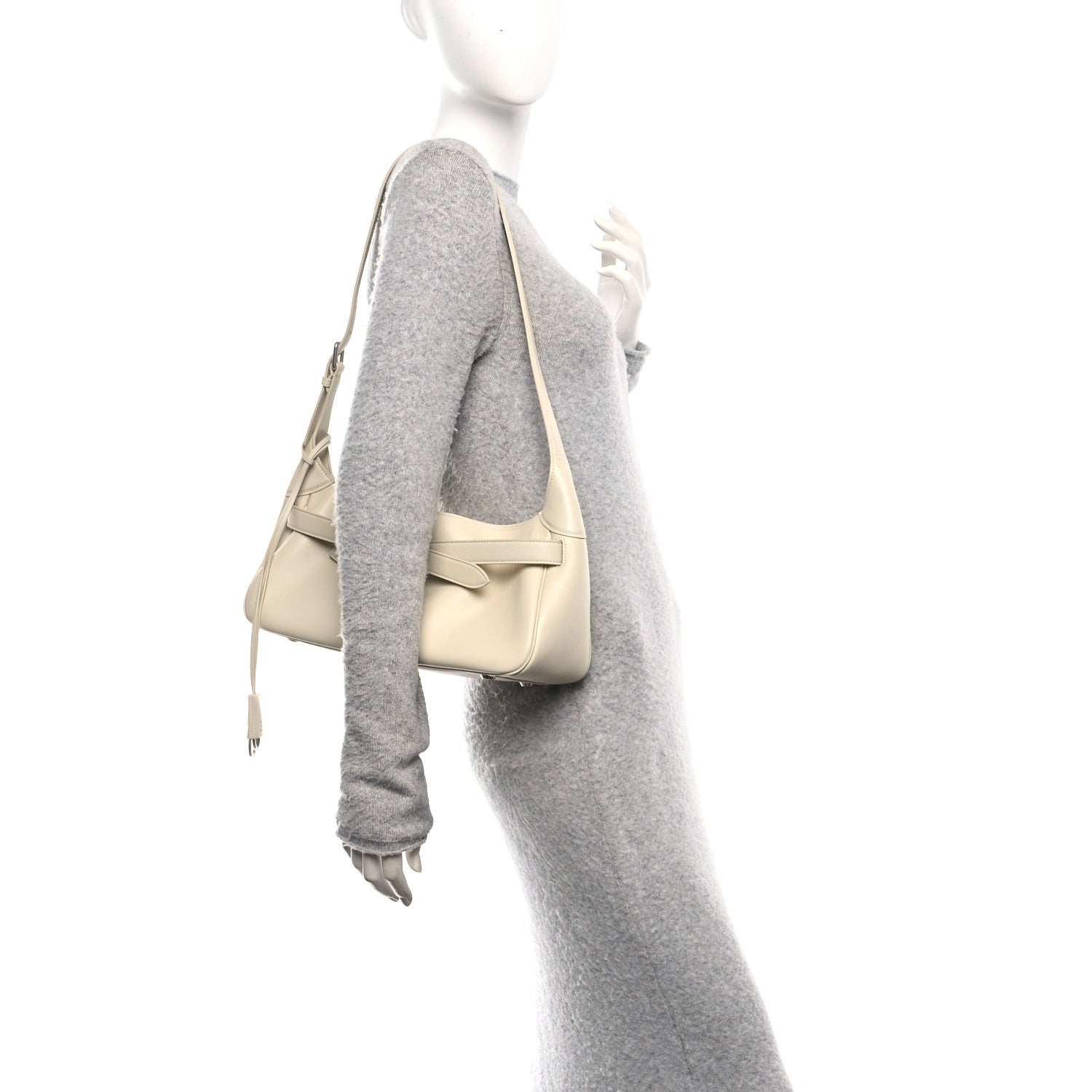 Smooth Calfskin Small Bel Air Shoulder Bag Soya
