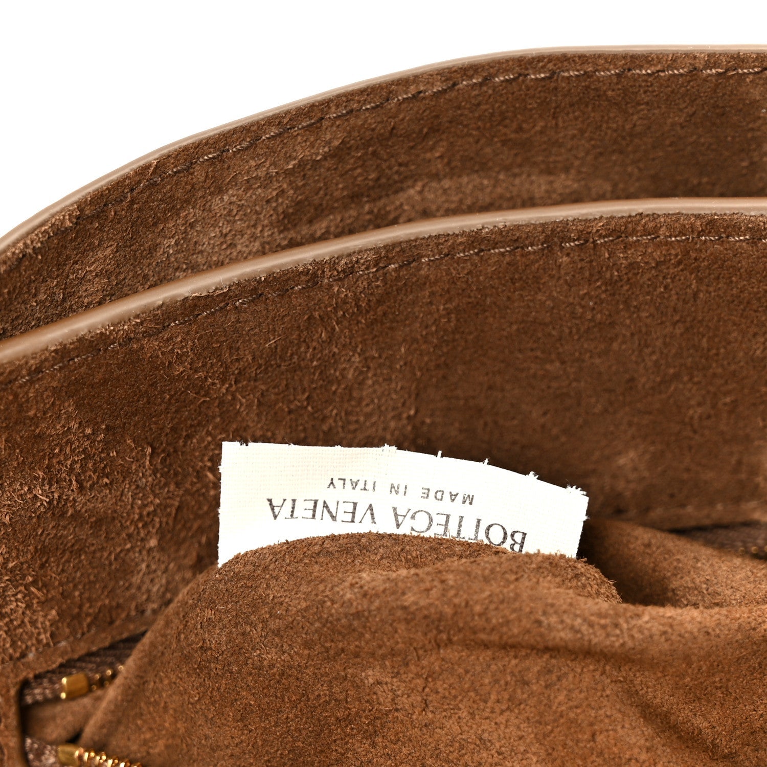 Silky Calfskin Small Ciao Ciao Nocciola
