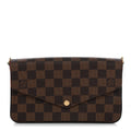 Damier Ebene Pochette Felicie Chain Wallet