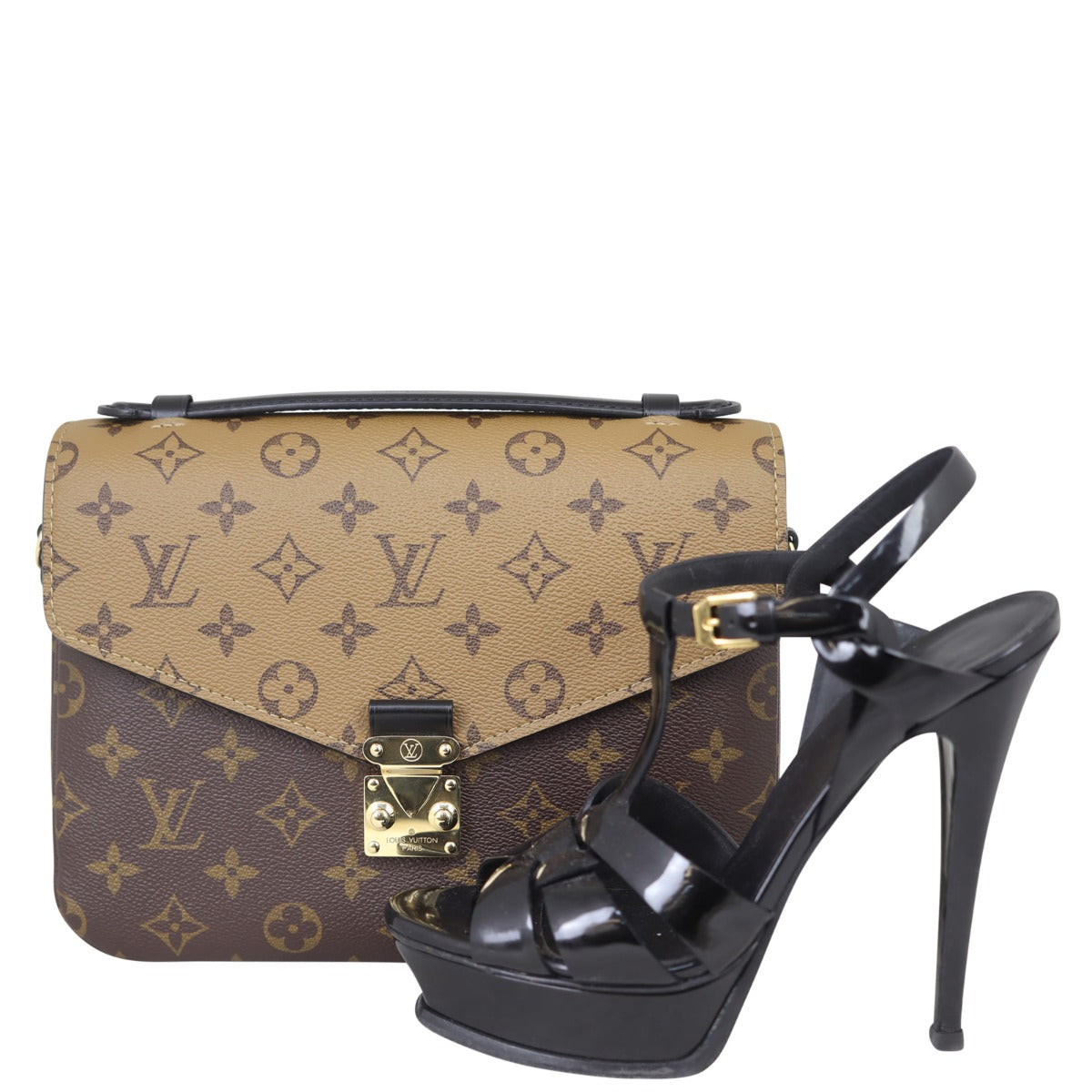 Louis Vuitton Pochette Metis Monogram Reverse