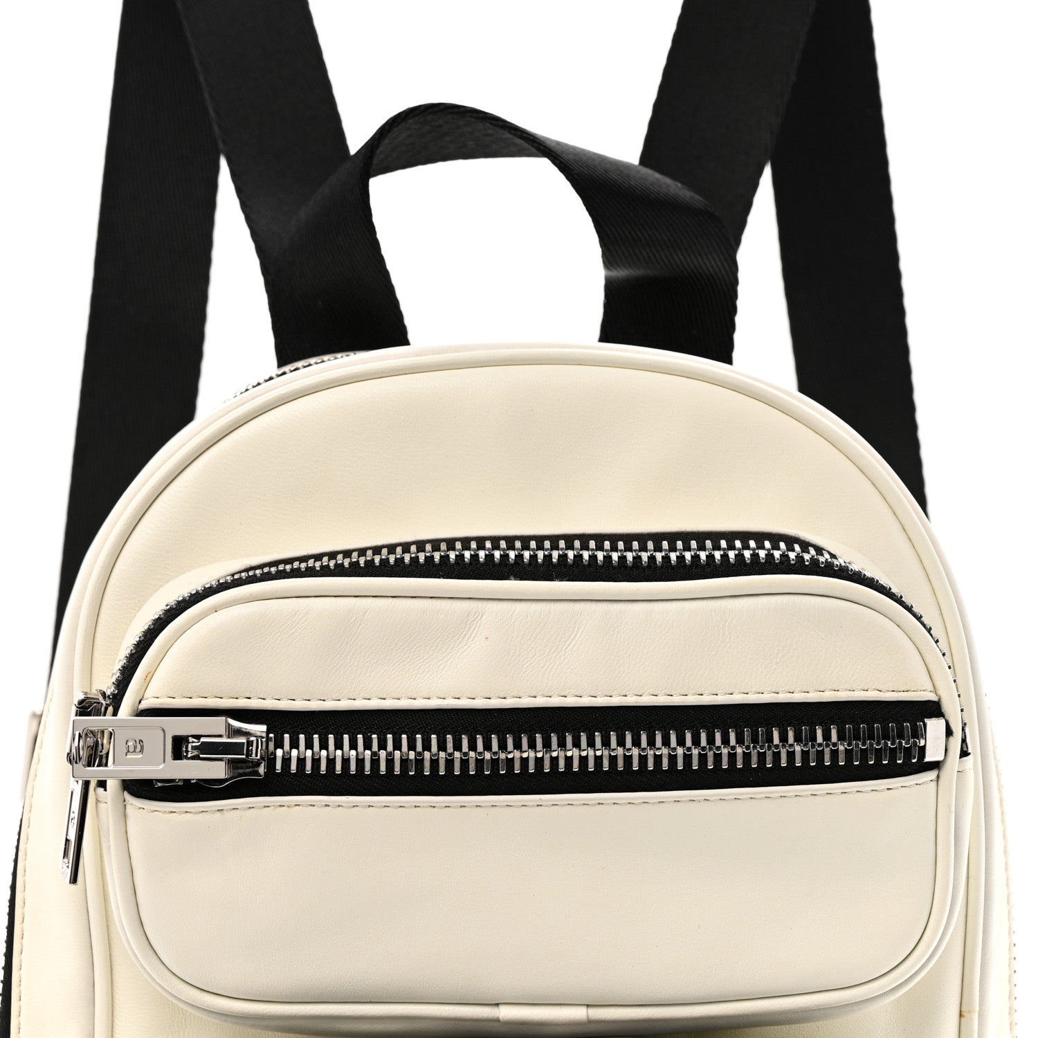 Lambskin Medium Attica Backpack White