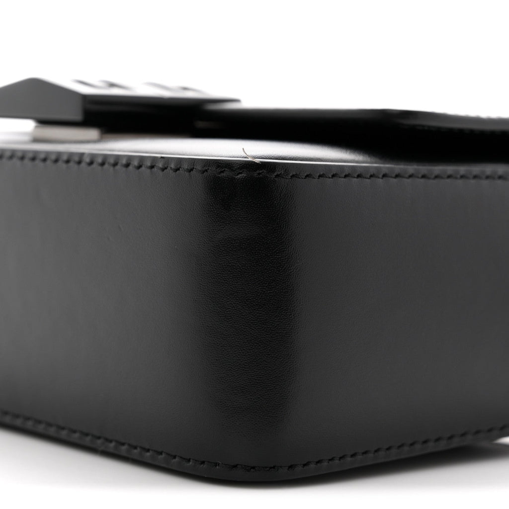 Box Calfskin Small 4G Cube Chain Shoulder Bag So Black