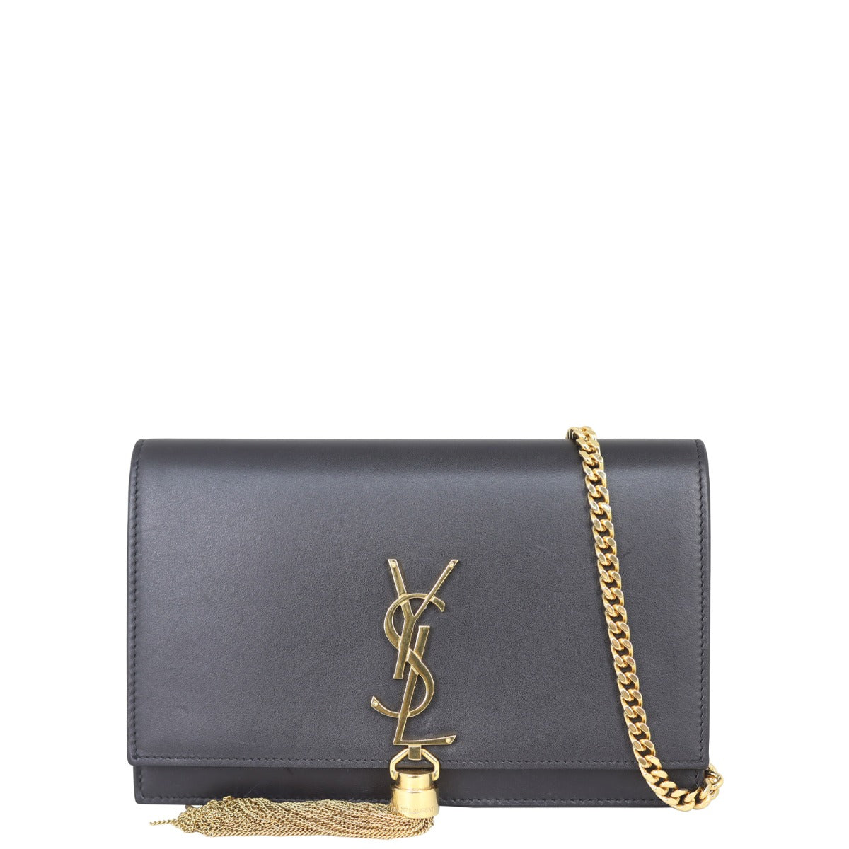 Saint Laurent Kate Tassel Chain Wallet