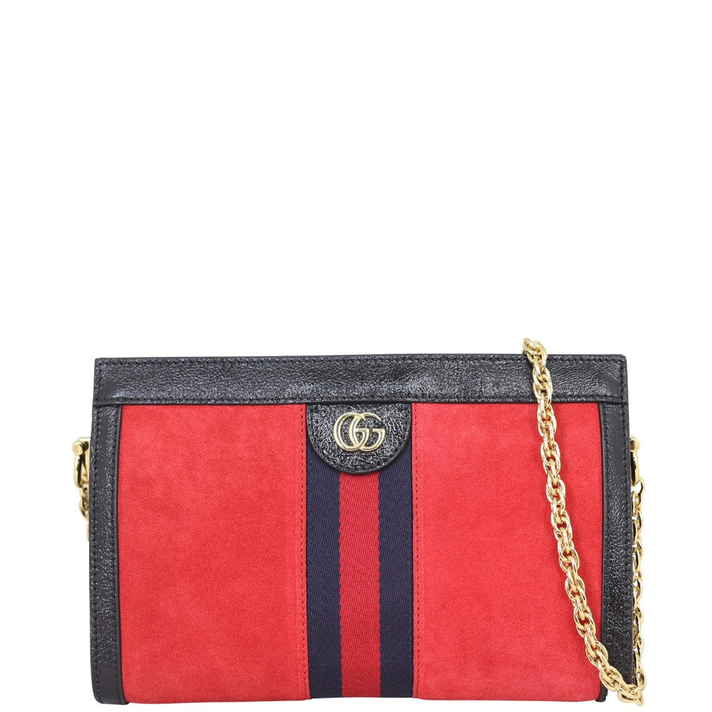 Gucci Ophidia Suede Small Shoulder Bag