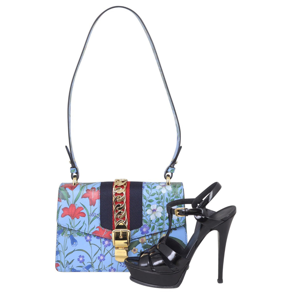 Gucci Sylvie Flora Small Shoulder Bag