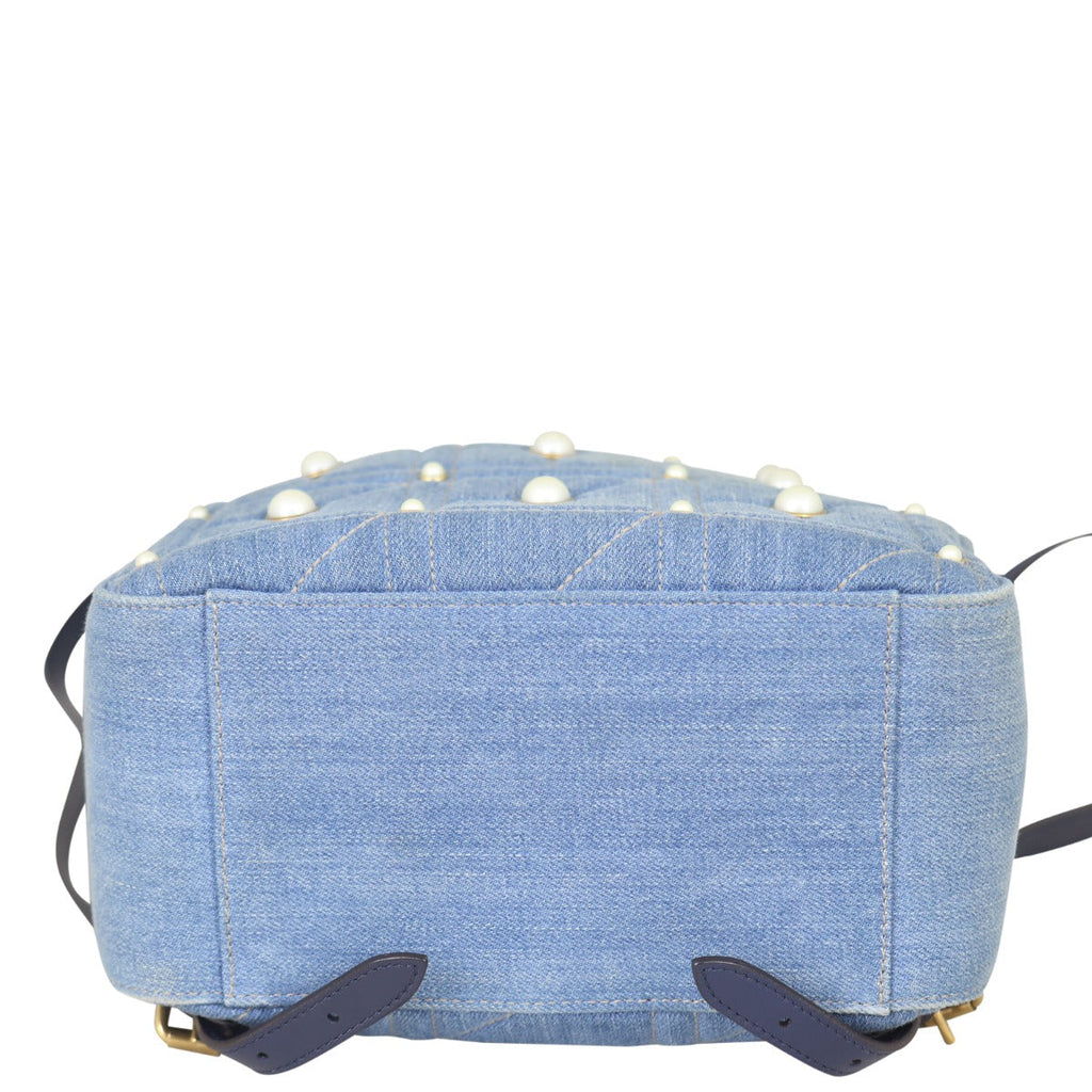 Gucci GG Marmont Denim Backpack